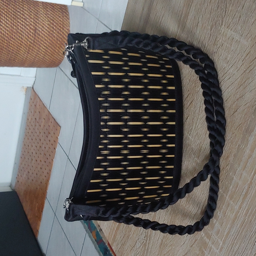 Perfect SPRING EVENING BAG Ladies Straw Handmade Handbag